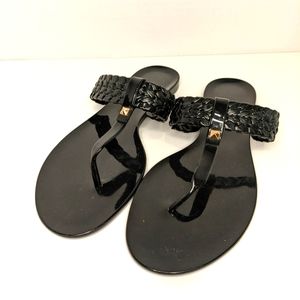 Jack Roger's Tinsley braid jelly sandals - Black Size 7